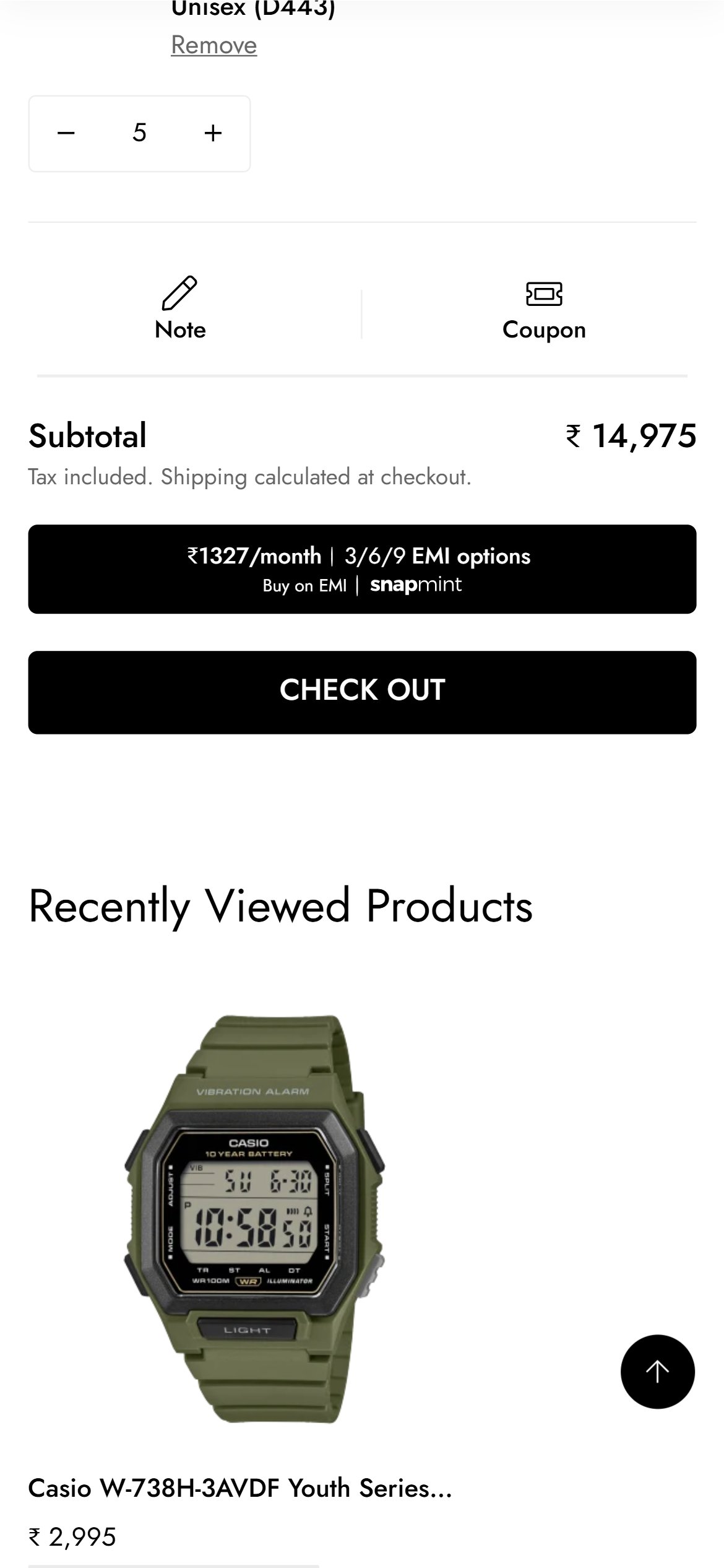 Kamal Watch Company — Mobile
